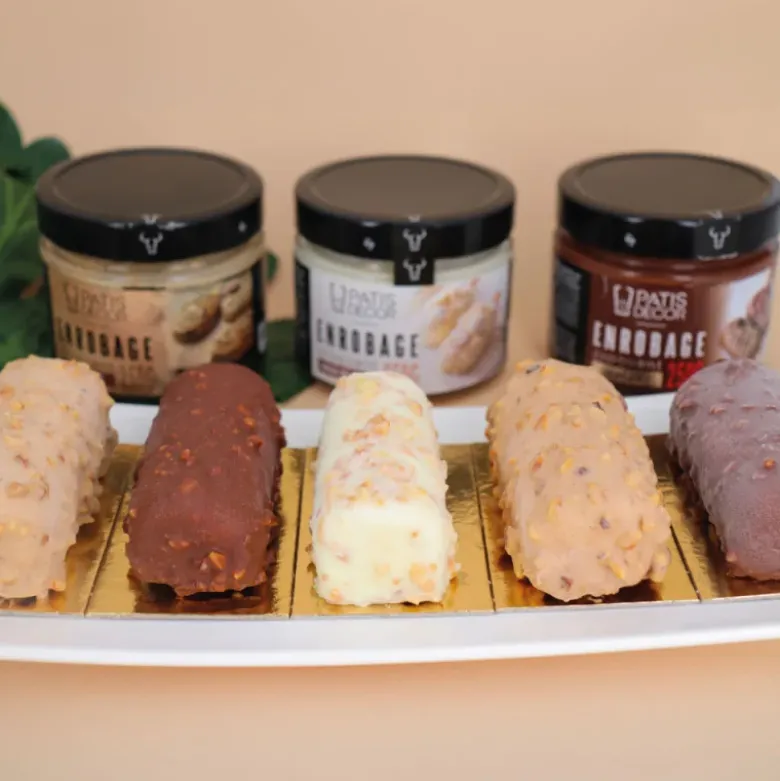 Enrobage croquant goût noix de coco 250 g - DDM 08/26