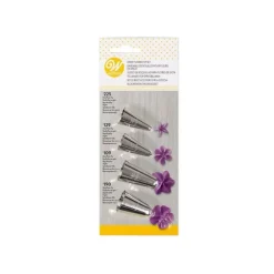 Ensemble de 4 douilles à fleurs Wilton