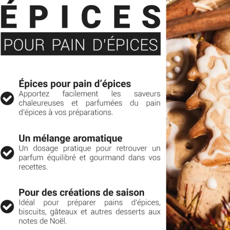 Epices pour Pain d'épices 200 g