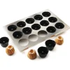 Exoglass plaque inox de 15 kouglofs 9 cm