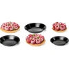 Exoglass 24 tartelettes rondes unies 7 cm