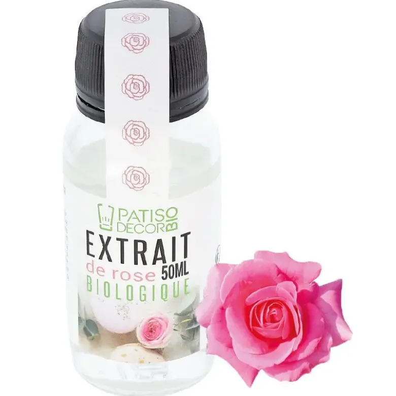 Extrait de rose biologique 50 ml
