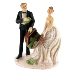 Figurine de mariage Casse du siècle