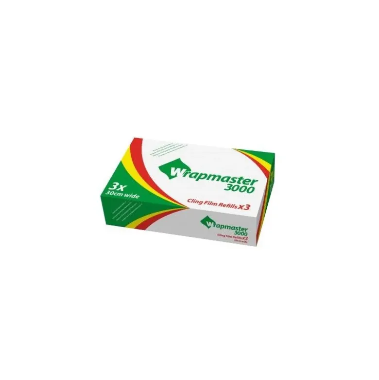 Film alimentaire étirable Wrapmaster 3000 (x3)