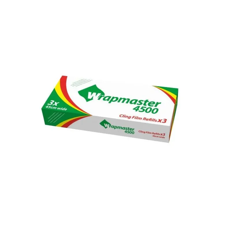 Film alimentaire étirable Wrapmaster 4500 (x 3)