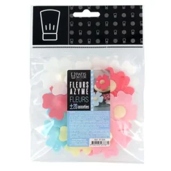 Fleurs assorties en azyme x20