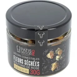 Fleurs séchées de roses jaunes 30 g - DDM 12/26