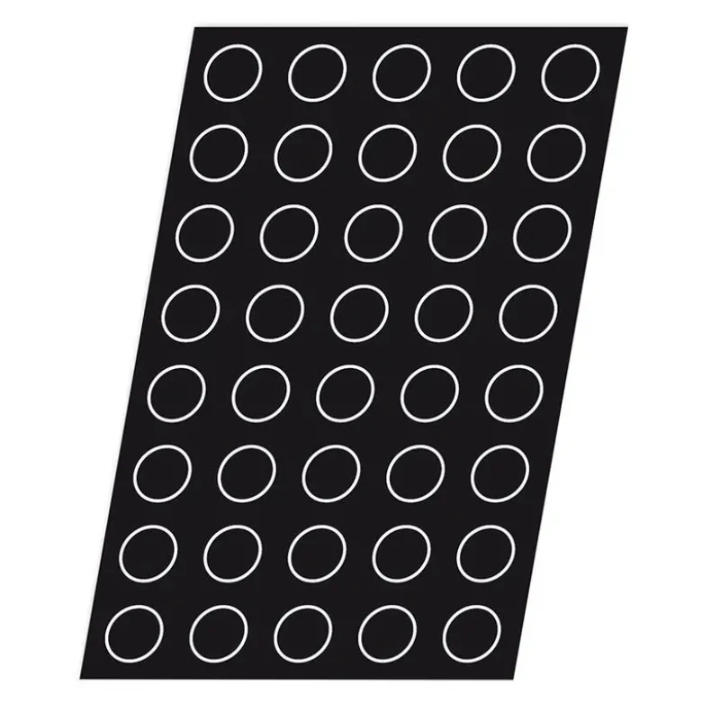 Flexipan 60x40 plaque de 40 cônes 5x4 cm