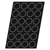 Flexipan 60x40 plaque de 24 cookies 7.8 cm