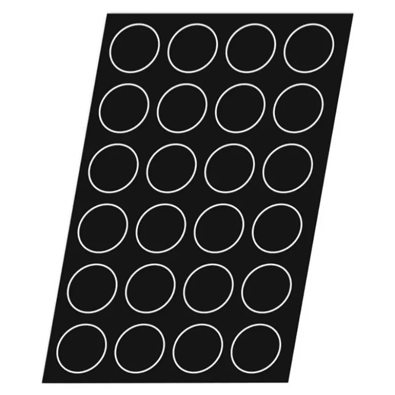 Flexipan 60x40 plaque de 96 demi-sphères 2.6 cm