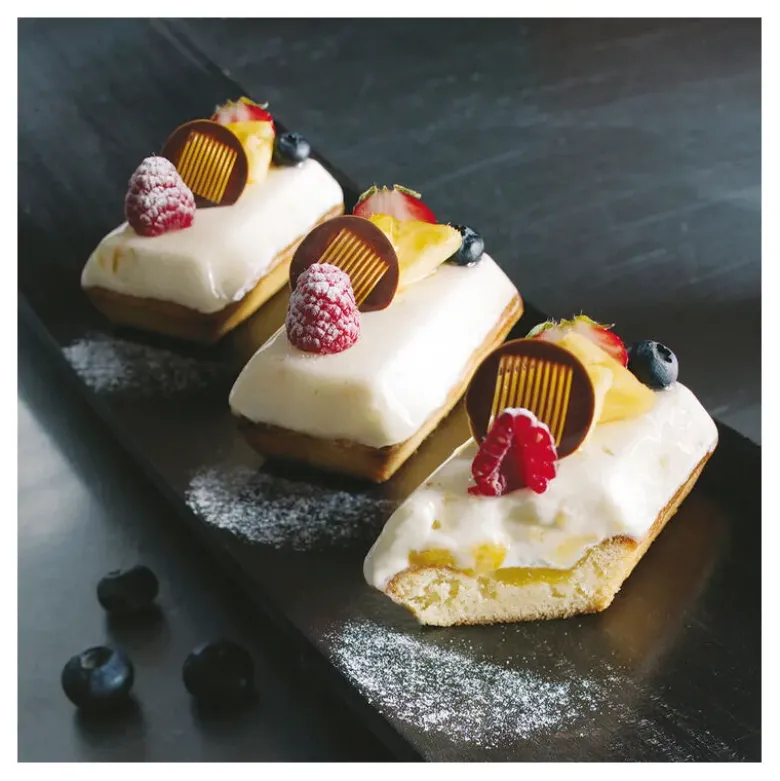 Flexipan 60x40 plaque de 24 financiers 8.7x4.7x1.4 cm