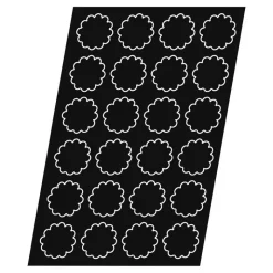 Flexipan 60x40 plaque de 24 mini-brioches cannelées 6.8 cm