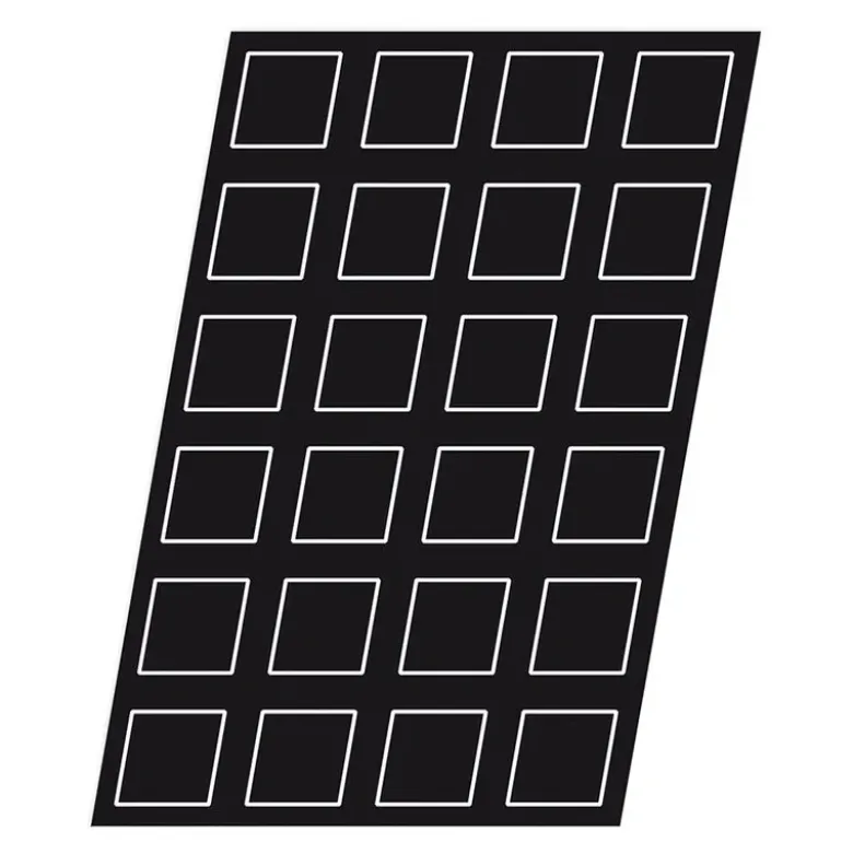 Flexipan 60x40 plaque de 60 mini-carrés 3,7x3,7x1,7 cm