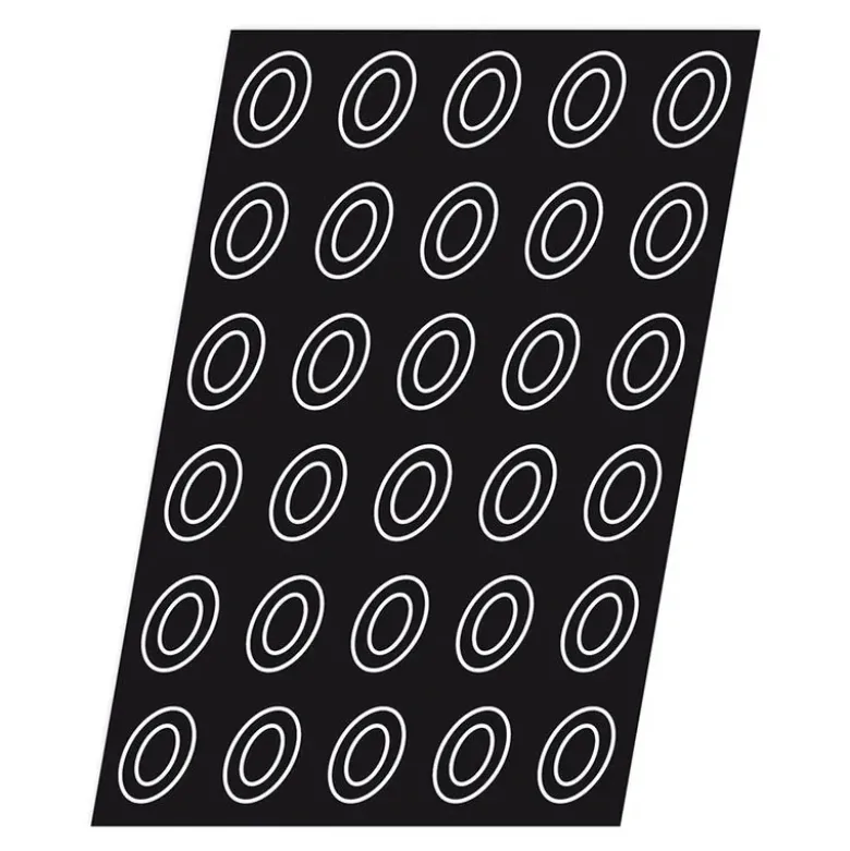 Flexipan 60x40 plaque de 60 mini-savarins ovales 4x3 cm