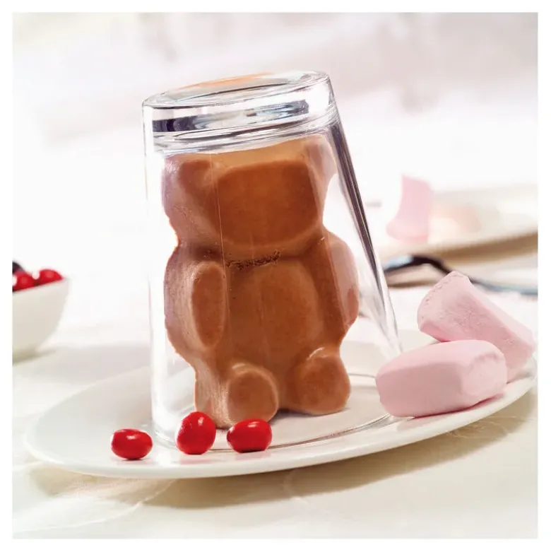 Flexipan 60x40 plaque de 18 nounours 9x6x2 cm