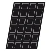 Flexipan 60x40 plaque de 24 pyramides 7x7x4 cm
