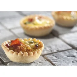 Flexipan 60x40 plaque de 60 quichettes tartelettes unies 4.2 cm