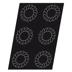 Flexipan 60x40 plaque de 6 saint honoré 15 cm