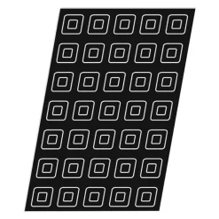 Flexipan 60x40 plaque de 24 savarins 7x7 cm