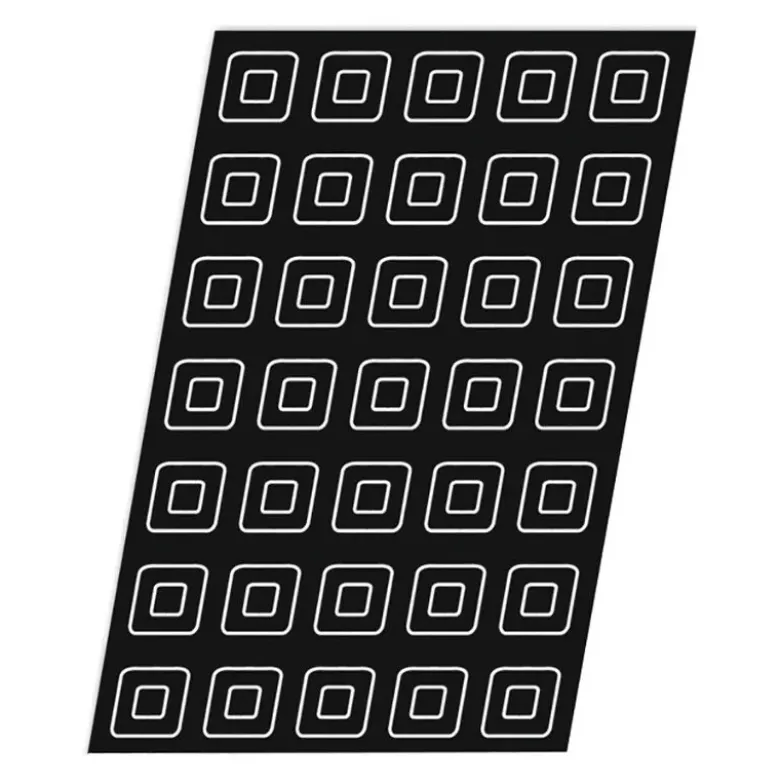 Flexipan 60x40 plaque de 35 savarins 5.6x5.6cm