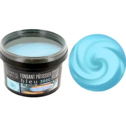 Fondant pâtissier bleu - 300 g