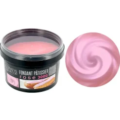 Fondant pâtissier rose - 300 g