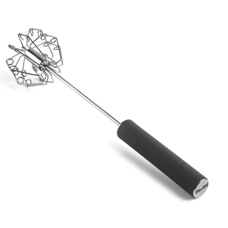Fouet à émulsion semi automatique inox - 25 cm
