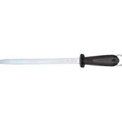 fusil à aiguiser de boucher mèche ovale 30 cm