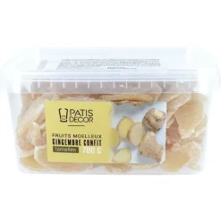 Gingembre confit en lamelles 700 g