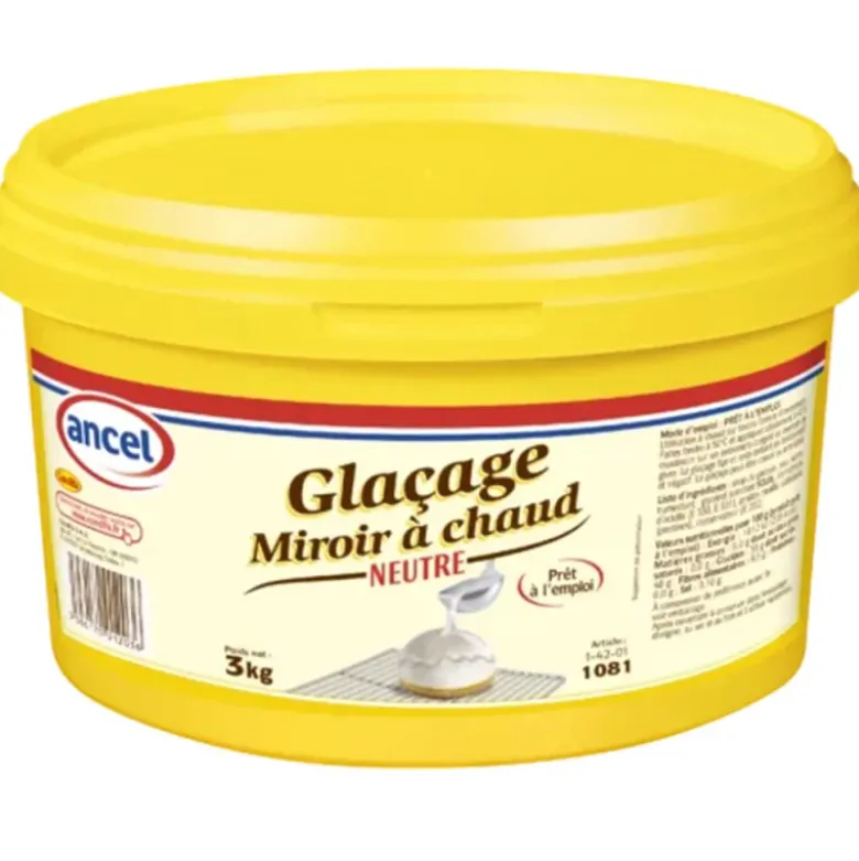 Glaçage miroir à chaud Neutre - 3 Kg