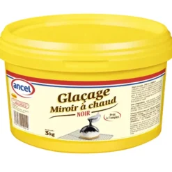 Glaçage miroir à chaud Noir - 3 kg