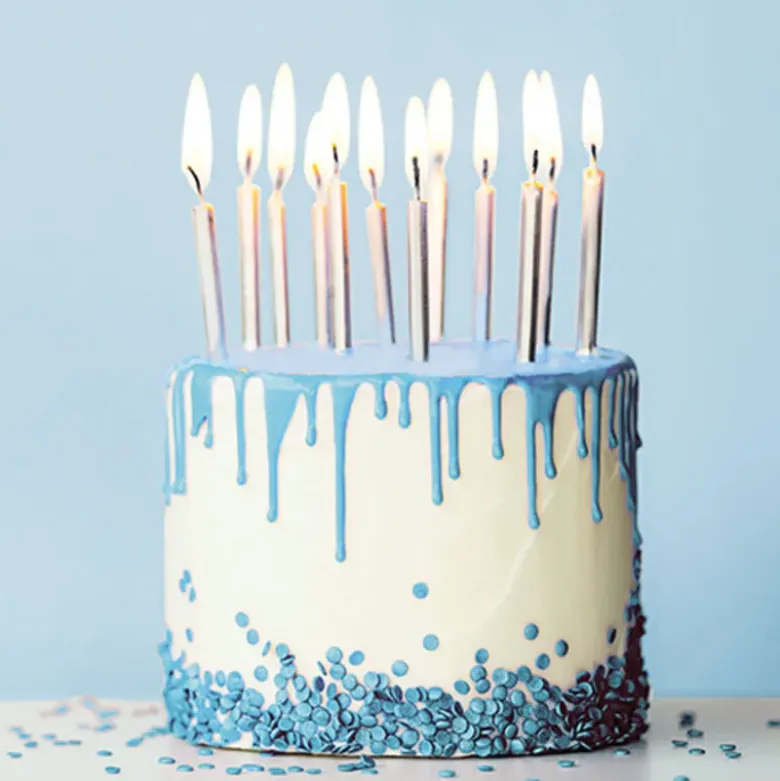 Glaçage pour drip cake bleu 120 g - DDM 07/26