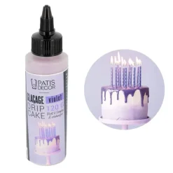 Glaçage pour drip cake violet 120 g - DDM 07/26