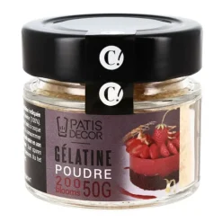 Gélatine bovine en poudre 200 blooms 50 g