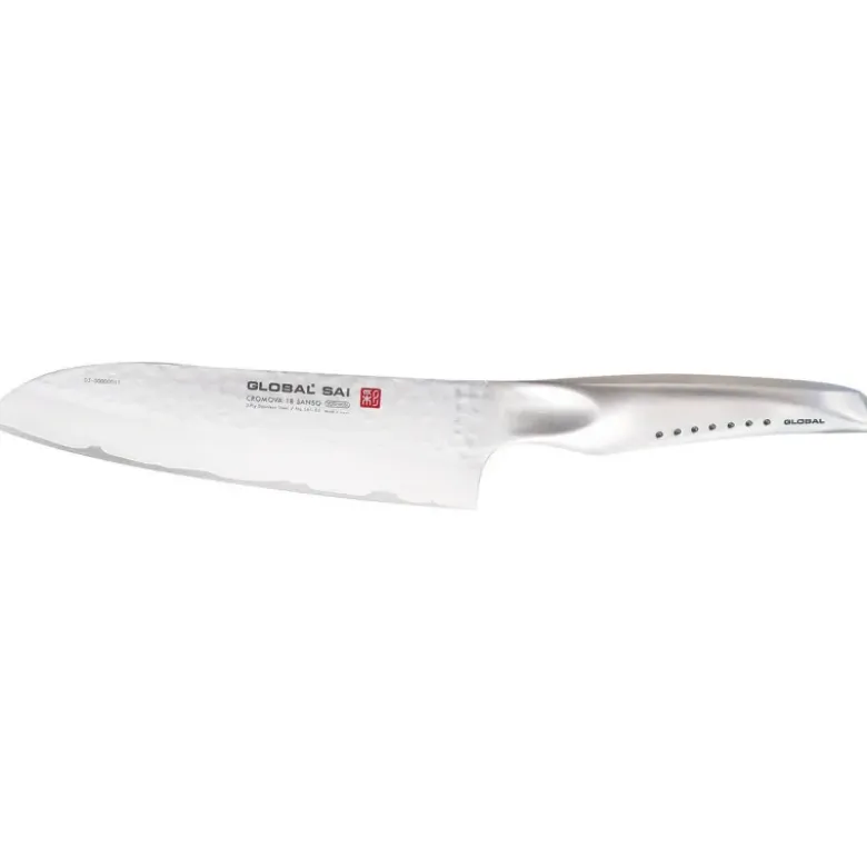 Global série Saï couteau santokuSAI-03 19 cm