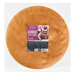 Génoise nature ronde 26 cm