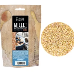Graines de millet décortiquées 350 g - DDM 02/26