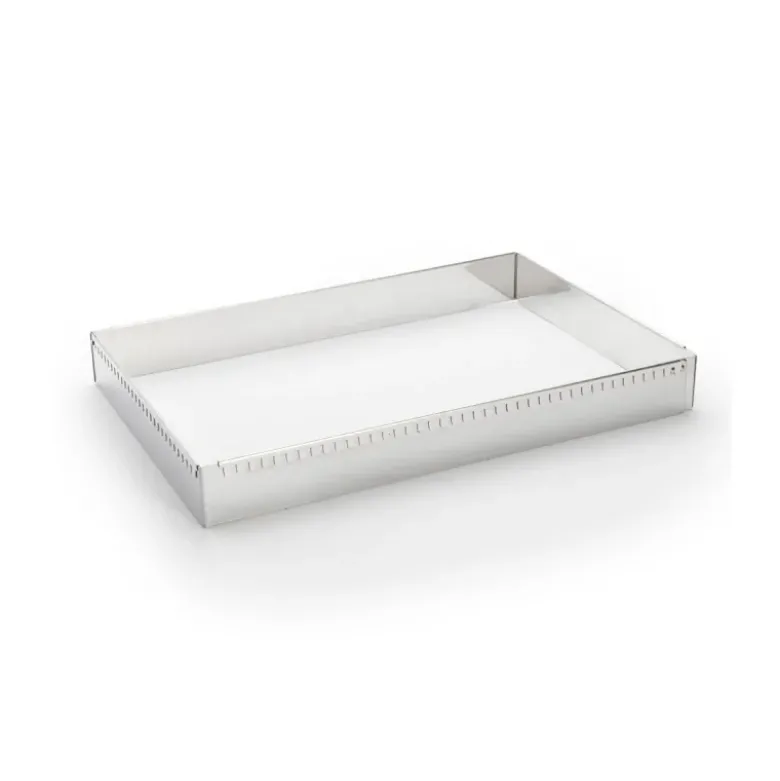 Grand cadre extensible inox rectangle Hauteur 5 cm De Buyer