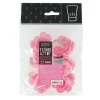 Grandes roses roses en azyme (x 6)