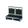 Grill double Easy Clean plaques striées