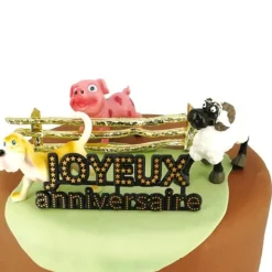 Kit décor Gâteau Animaux de la ferme