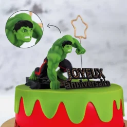 Kit décor gâteau Hulk