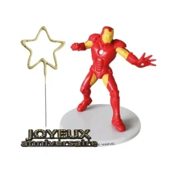 Kit décor gâteau Iron Man