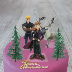 Kit décor gâteau La Reine des Neiges
