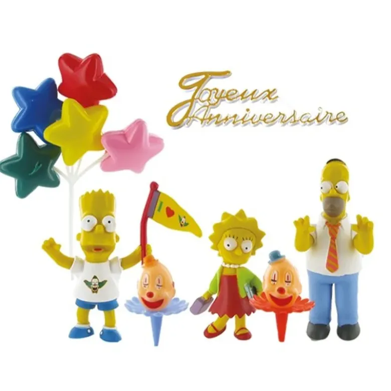 Kit Décor Gâteau The Simpsons