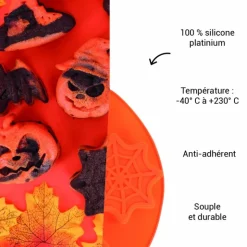 Kit de moules à gâteaux Halloween