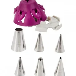 Kit de six douilles à décor pour gâteaux Wilton