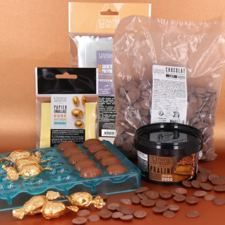 Kit gourmand petits œufs praliné