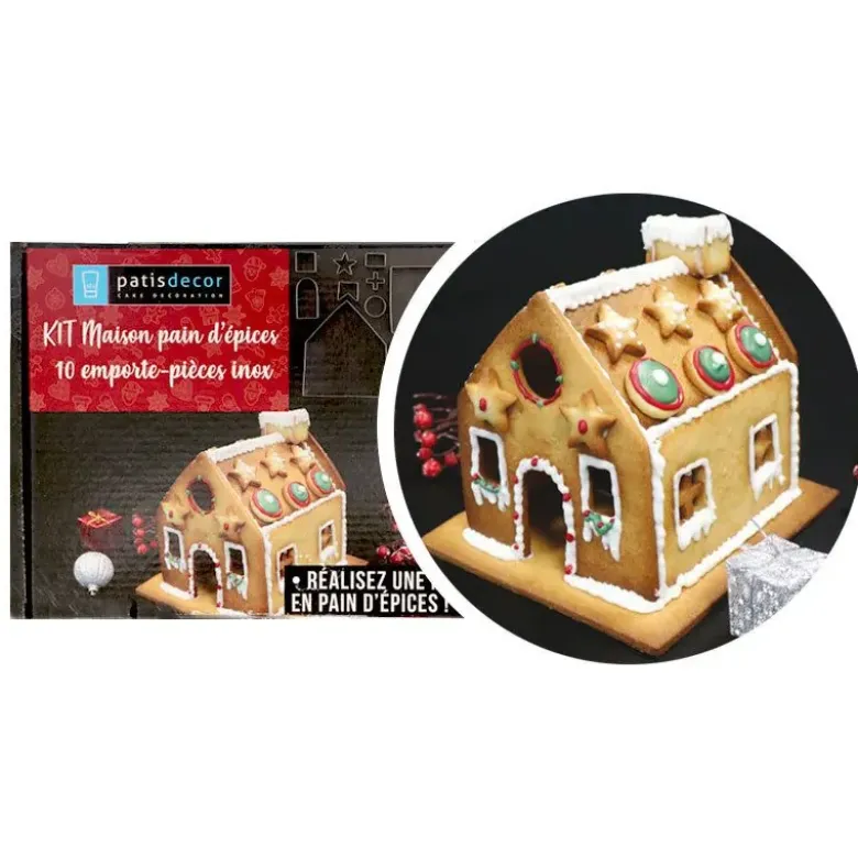 Kit Maison Pain d'Epices emporte-pièces seuls