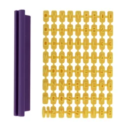Kit tampons à biscuits chiffres et lettre